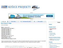 Tablet Screenshot of kosiceprojekty.com